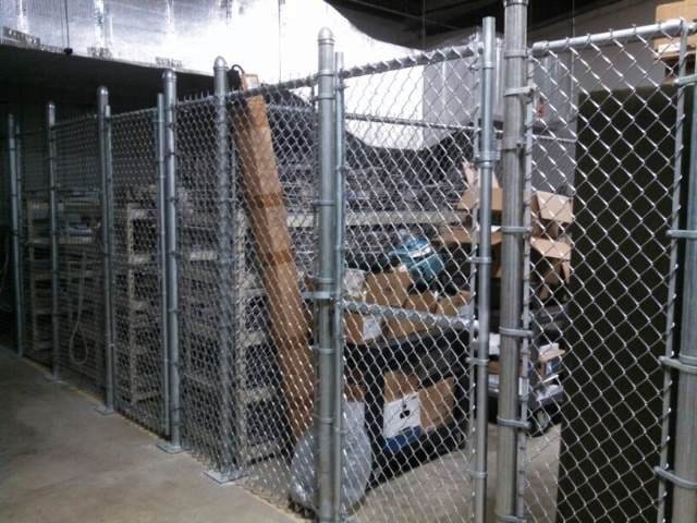 Commercial fence project in Hialeah