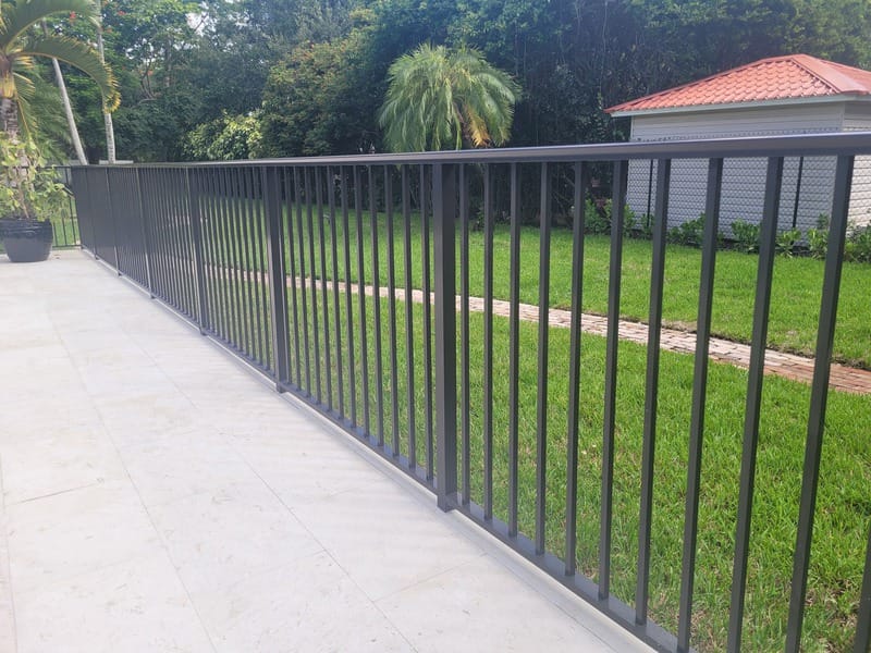 Commercial fence project in Miramar